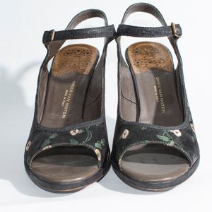 Dries Van Noten Embroidered Heels